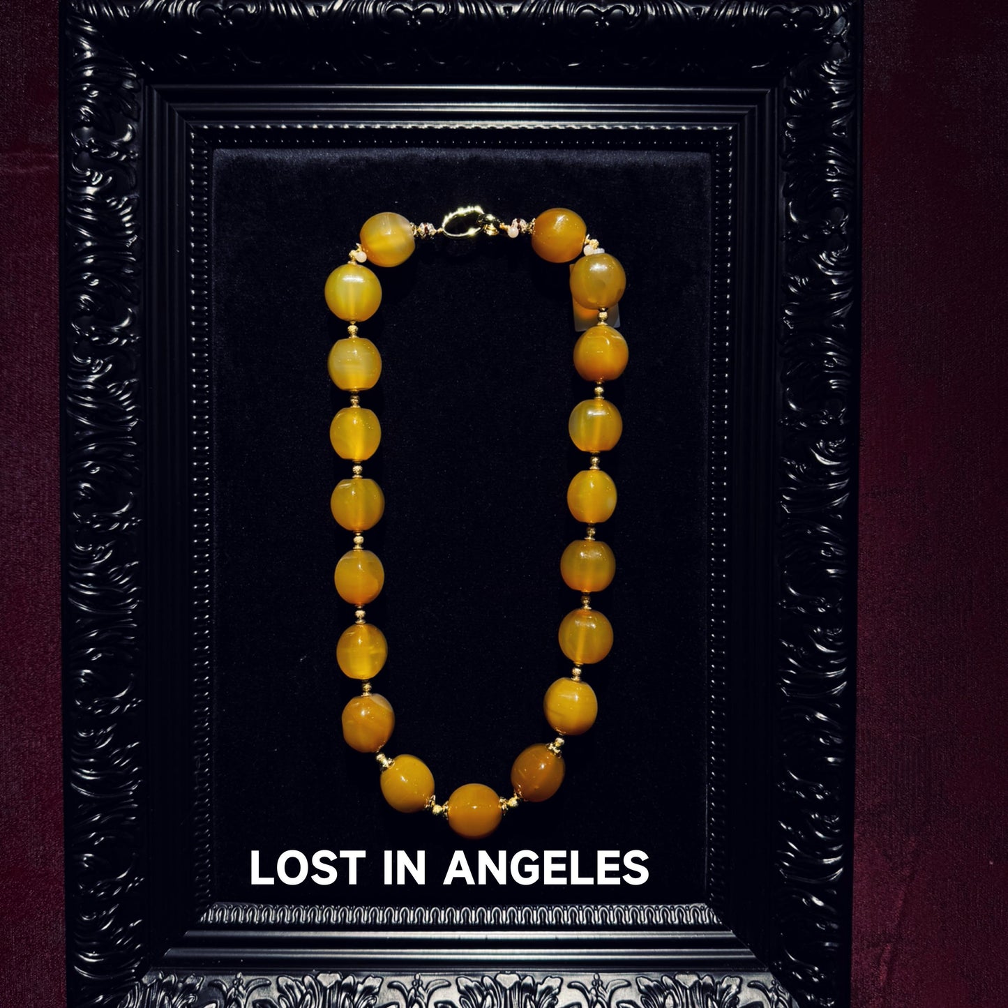 Handcrafted Brazilian Agate Necklace: Sterling Silver, Gold-Filled, Rose Gold-Filled Options