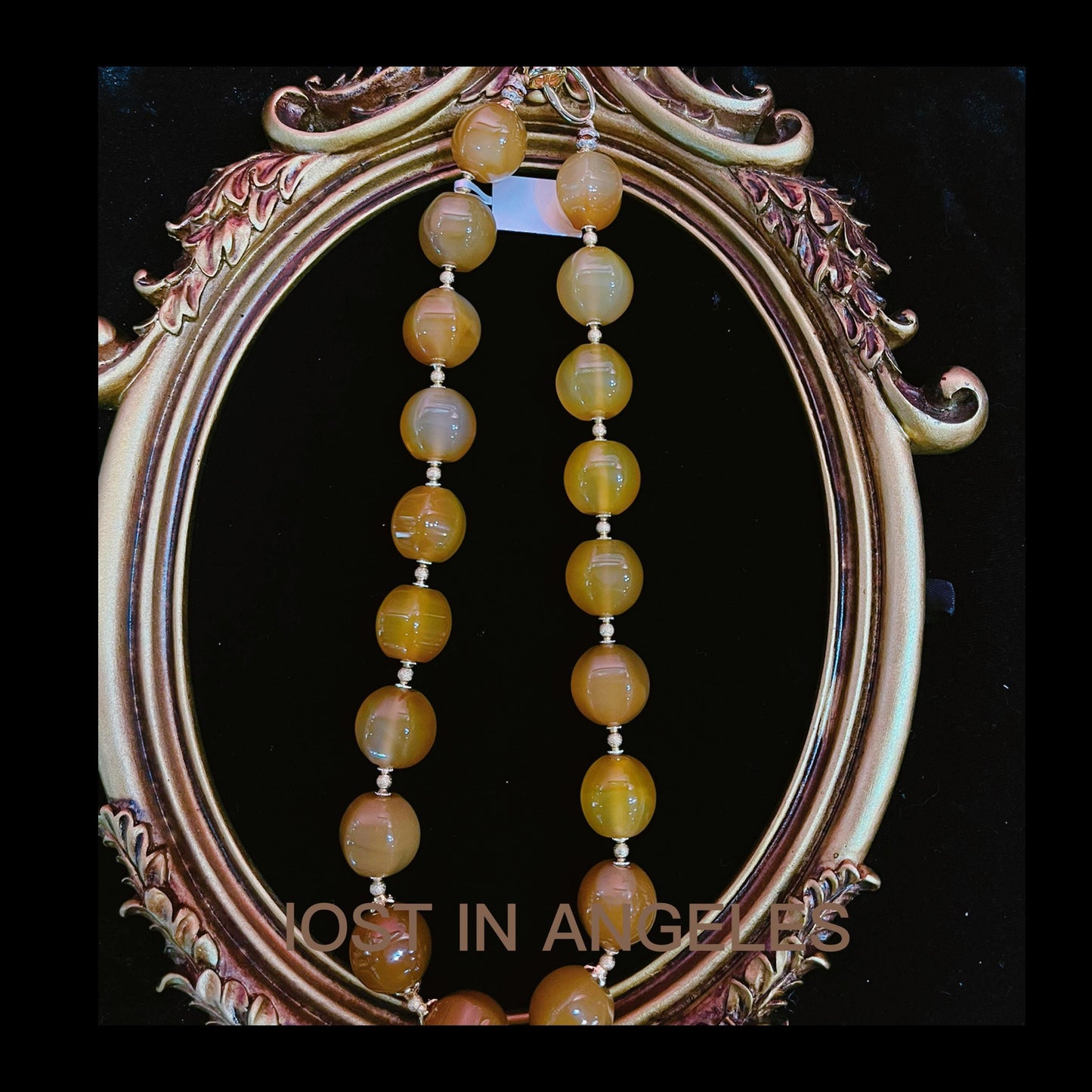 Handcrafted Brazilian Agate Necklace: Sterling Silver, Gold-Filled, Rose Gold-Filled Options