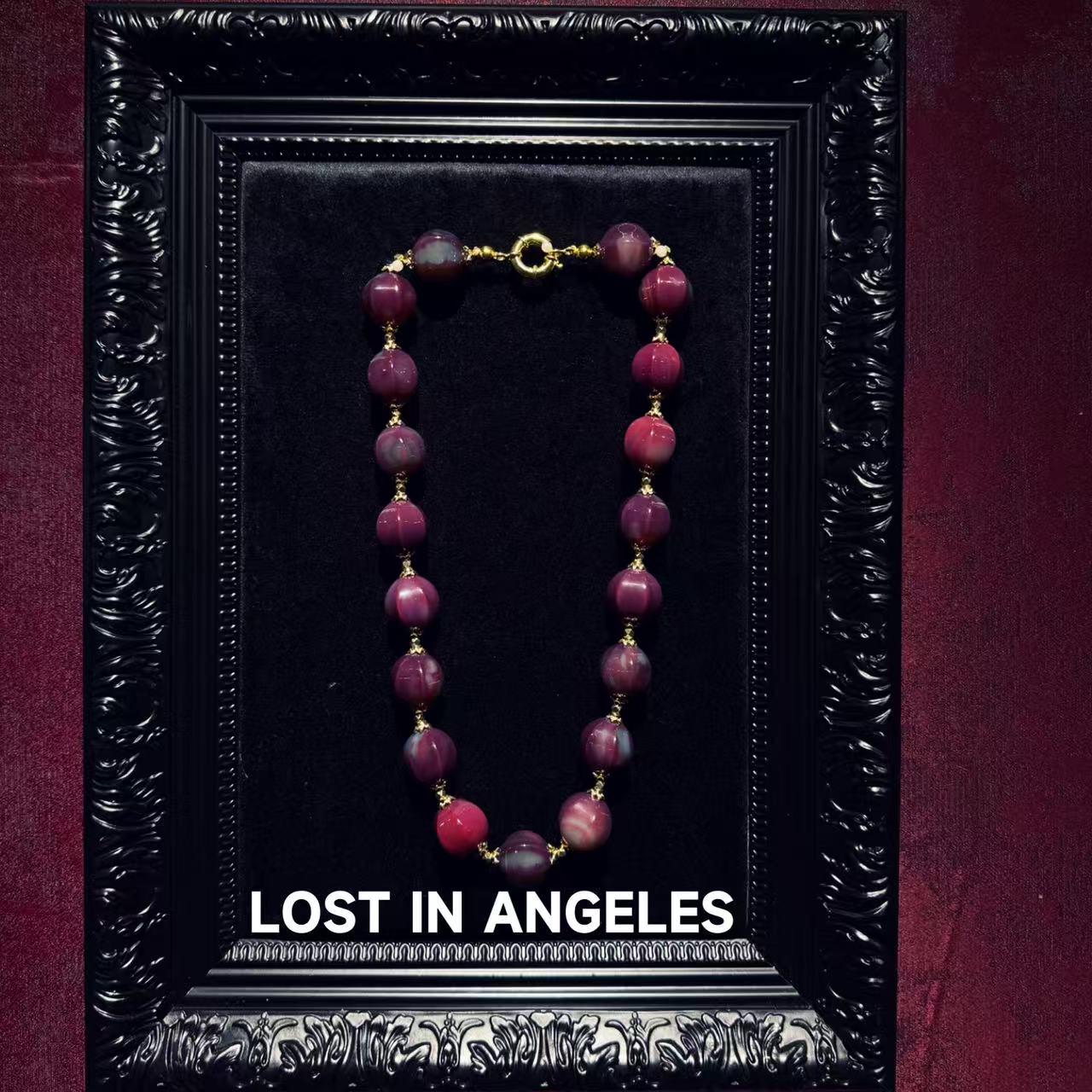 Handcrafted Brazilian Agate Necklace: Sterling Silver, Gold-Filled, Rose Gold-Filled Options